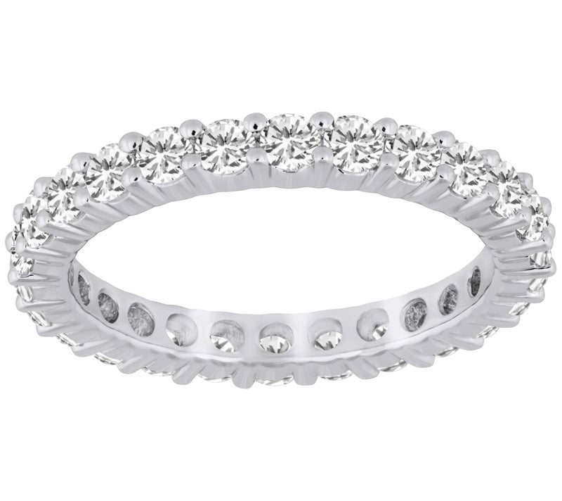 Affinity 1.20 cttw Diamond Eternity Band, 14K Gold — View 5