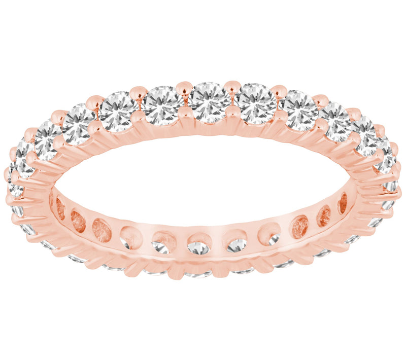 Affinity 1.20 cttw Diamond Eternity Band, 14K Gold — Main view