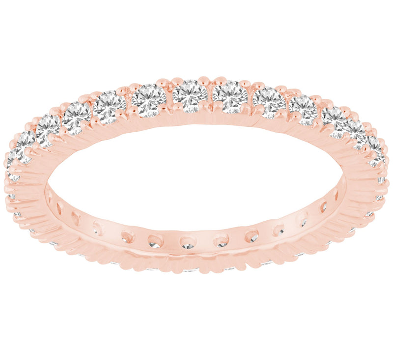 Affinity Diamonds 0.80 cttw Eternity Band, 14Kold — Main view