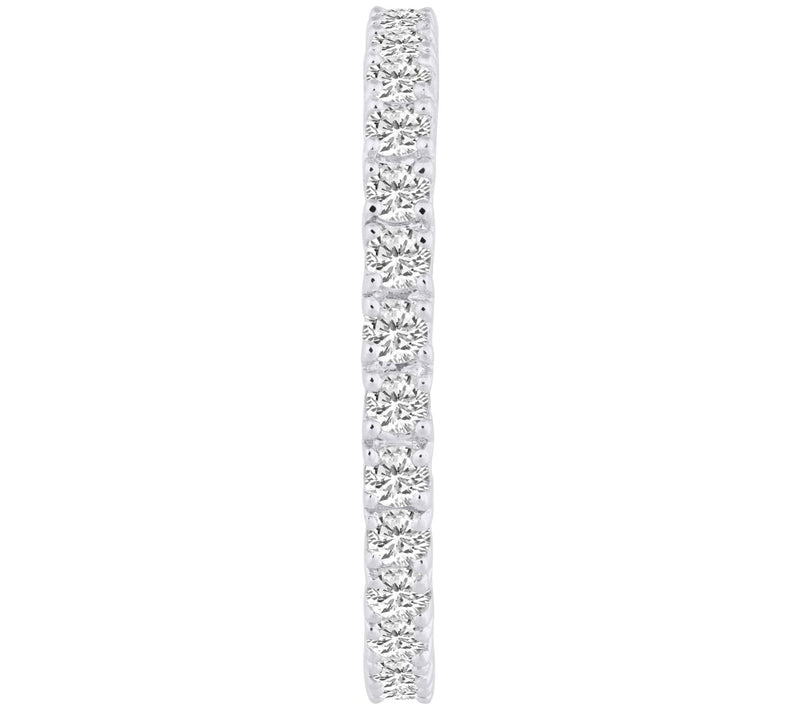 Affinity Diamonds 0.80 cttw Eternity Band, 14Kold — View 8