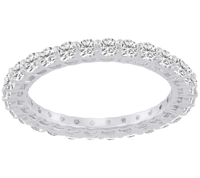 Affinity Diamonds 1.30 cttw Eternity Band, 14K Gold — View 5