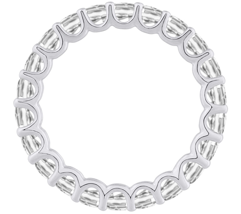 Affinity Diamonds 2.00 cttw Eternity Band, 14K Gold — View 8