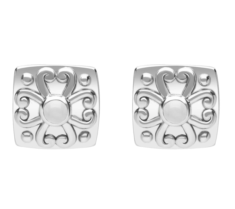 Elyse Ryan Sterling Silver Gemstone Earrings — View 5