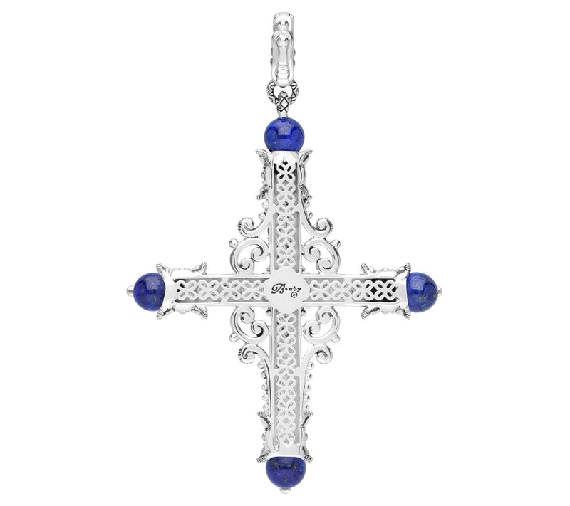 Barbara Bixby Two-Tone Lapis & Yellow SapphireEnhancer — View 4