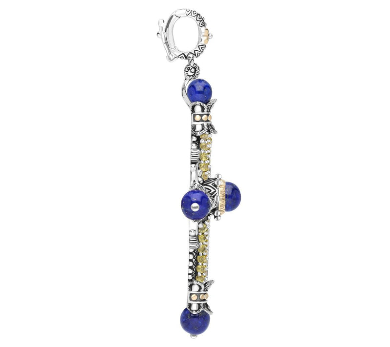 Barbara Bixby Two-Tone Lapis & Yellow SapphireEnhancer — View 5