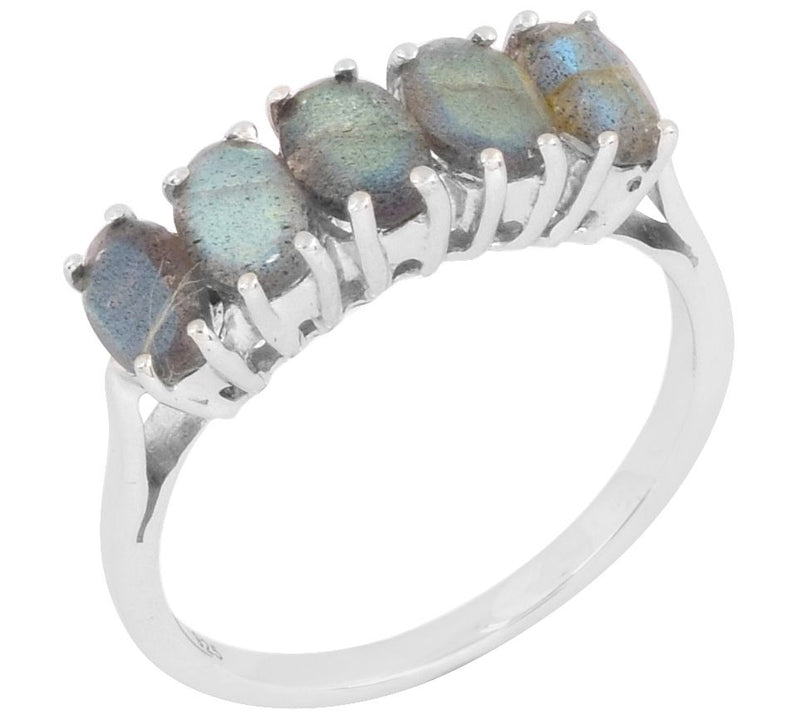 Affinity Gems Labradorite Gemstone Ring, Sterling — View 3