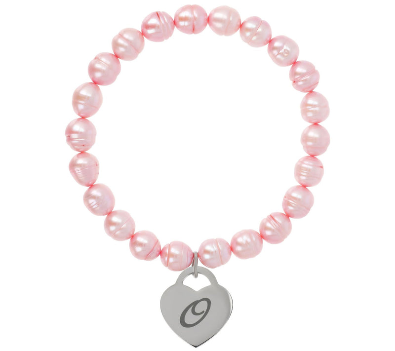 Honora Cultured Pearl Blush Initial Bracelet — View 31