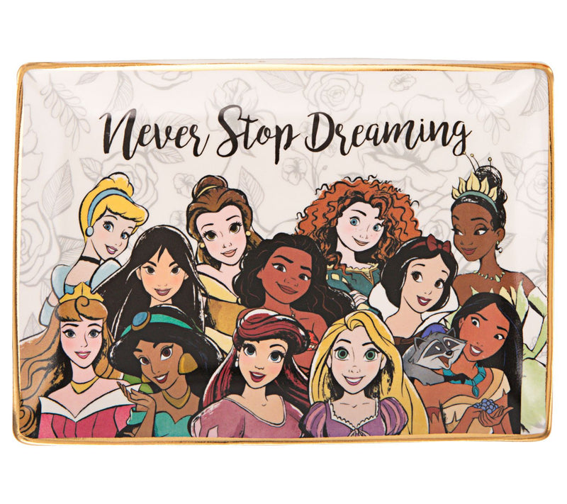 Disney Princess "Never Stop Dreaming" Trinket T ray — Main view