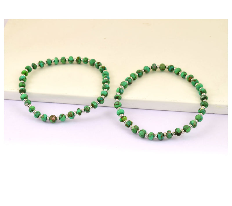 Affinity Gems Turquoise Set of 2 Endless Bracelets, Sterling — View 12