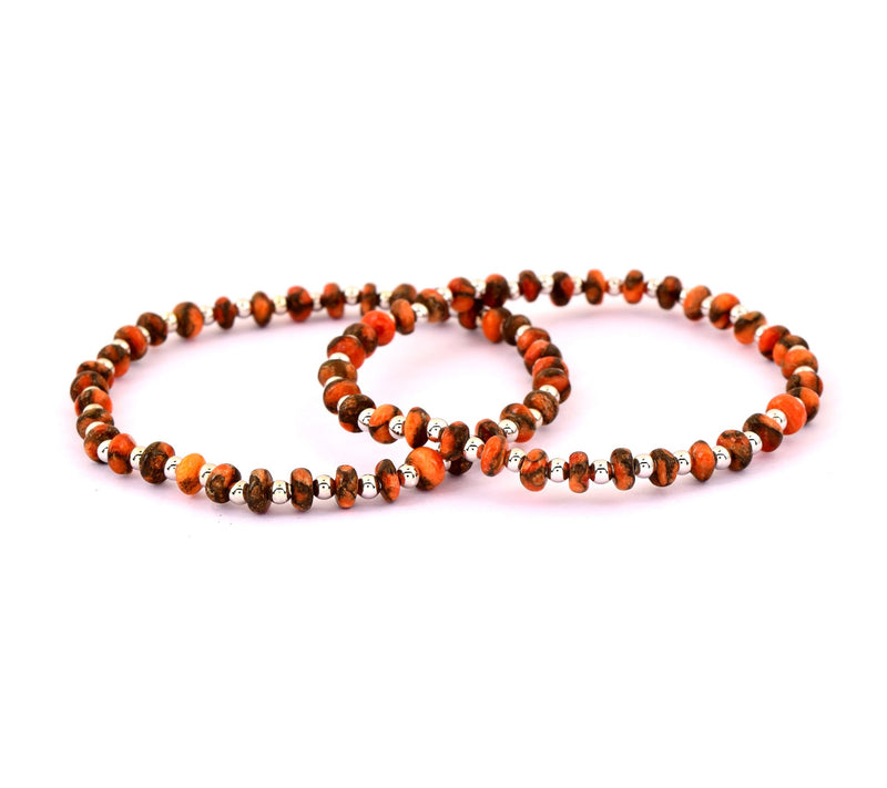 Affinity Gems Turquoise Set of 2 Endless Bracelets, Sterling — View 7