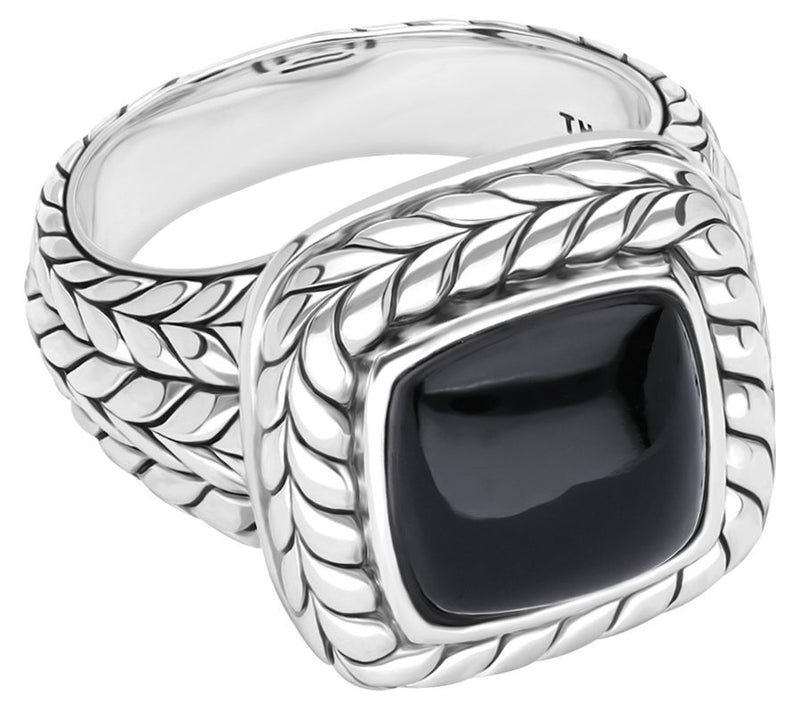 Tiffany Kay Studio Sterling Silver & Blac k Onyx Ring — Main view