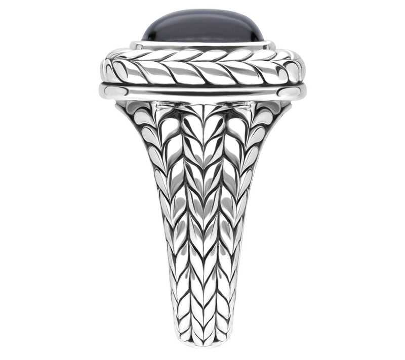 Tiffany Kay Studio Sterling Silver & Blac k Onyx Ring — View 3