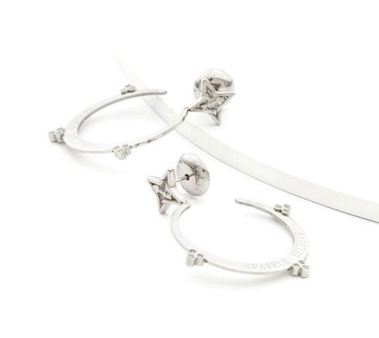 Valencia Key Sparkle Believe Small Hoop Earrings — View 5