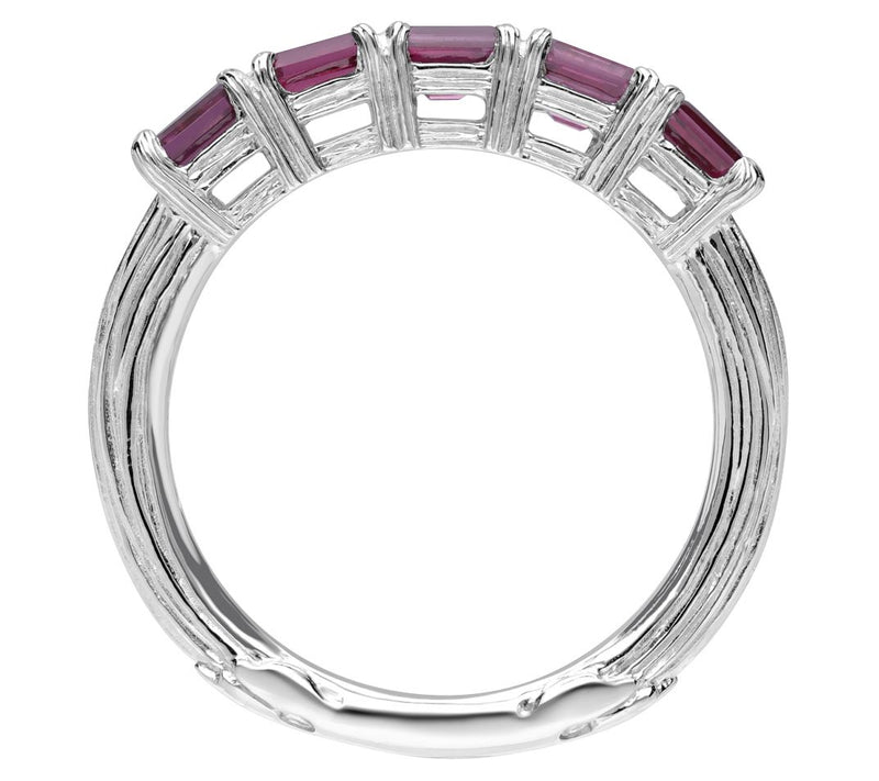 Ariva Sterling Silver Rhodllite Ring — View 2
