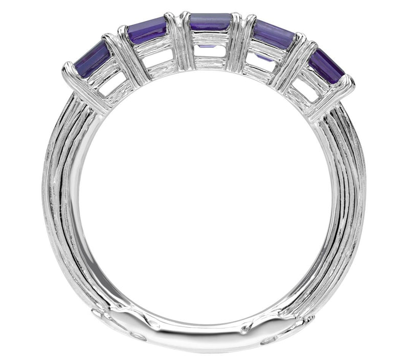 Ariva Sterling Silver Iolite Ring — View 2