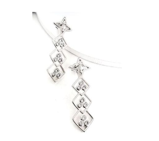Valencia Key Dream Dangle Earrings, Sterling — View 5