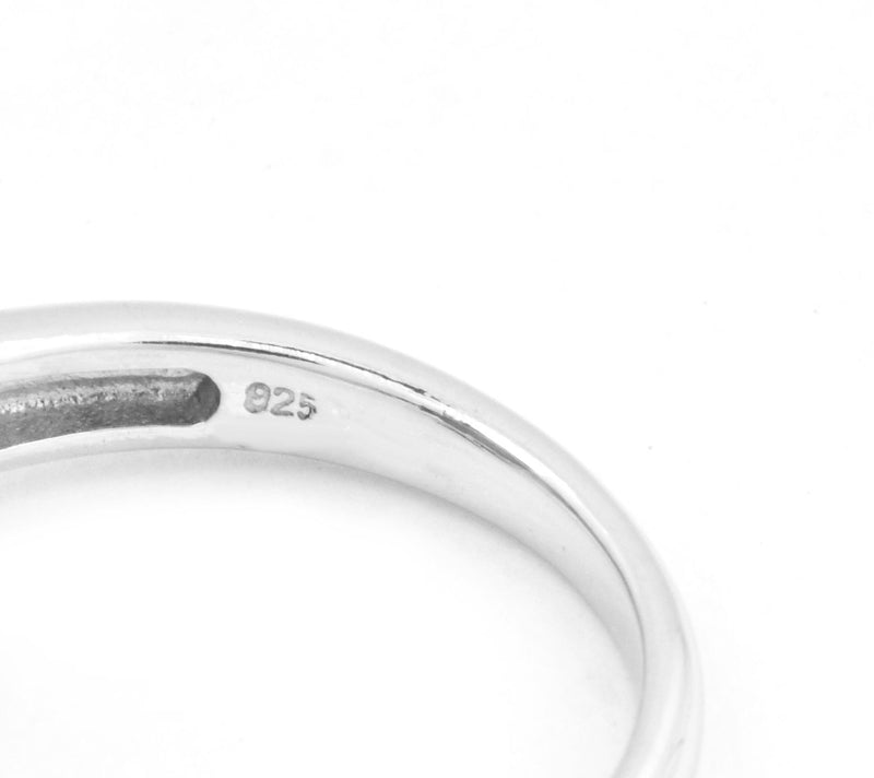 Affinity Gems Sterling Silver Sun Stone & WhiteTopaz Ring — View 6