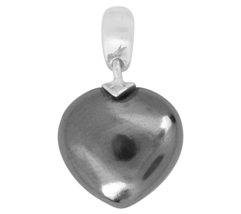 Affinity Gems Sterling Silver Hematite Gemstone Pendant — View 4