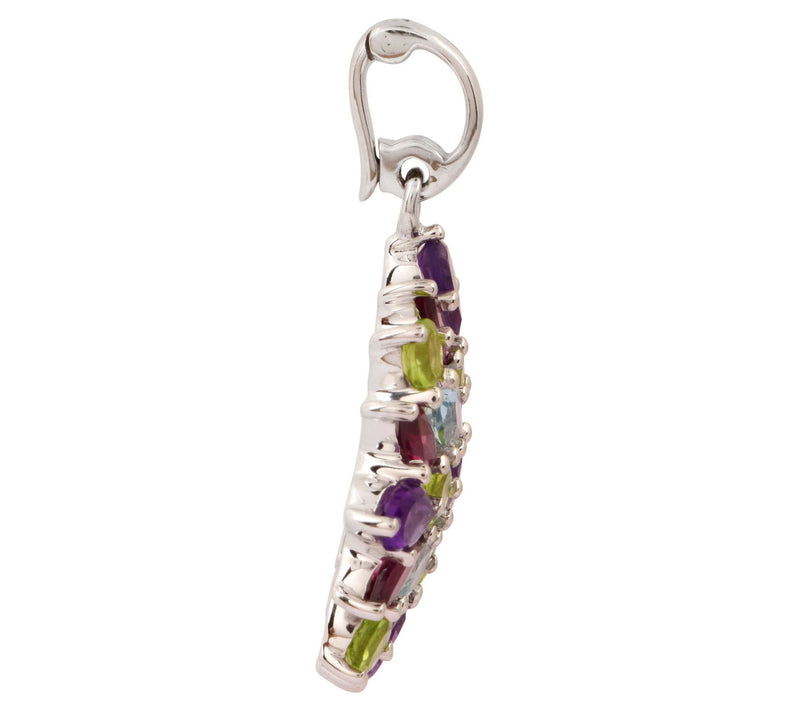 Affinity Gems Multi Gemstone Pendant — View 6