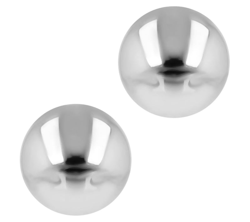Italian Gold 10K Gold 6mm Ball Stud Earrings — Main view