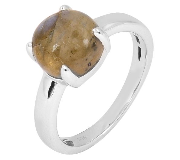Affinity Gems Sterling Silver Labradorite Ring — Main view