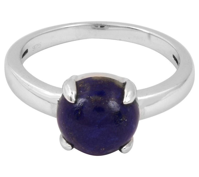Affinity Gems Sterling Silver Lapis Lazuli Ring — View 5