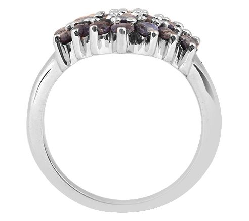 Affinity Gems Sterling Silver Korundum SapphireRing — View 4