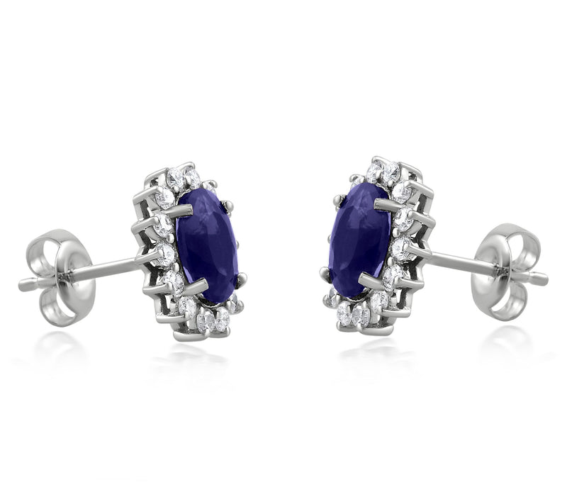 Affinity Gems Exotic Gemstone & Diamond Earri ngs, 14K Gold — View 6