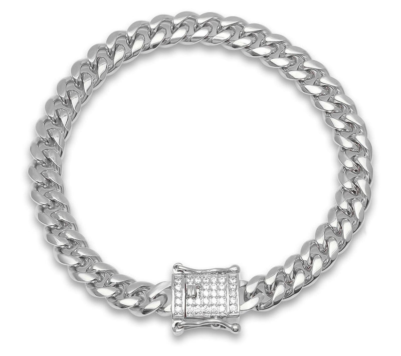 Steel by Design Men's Cuban Link B racelet — Main view