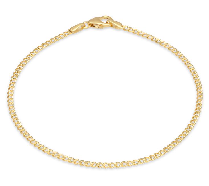 Adi Paz 14K Gold Curb Link Bracelet — View 2