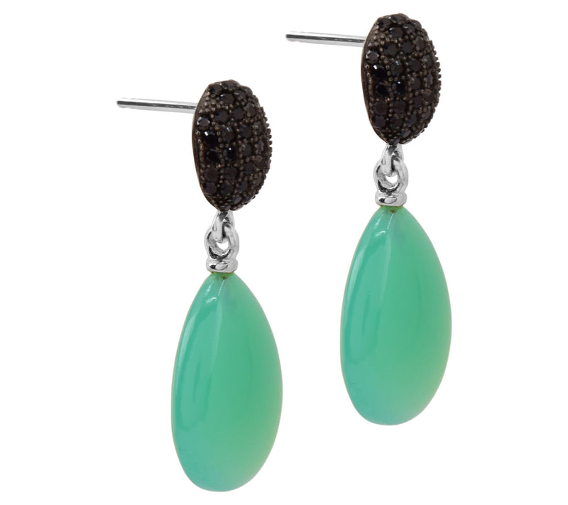 Affinity Gems Multi-Gemstone Drop Earrings, Sterling Silver — View 6