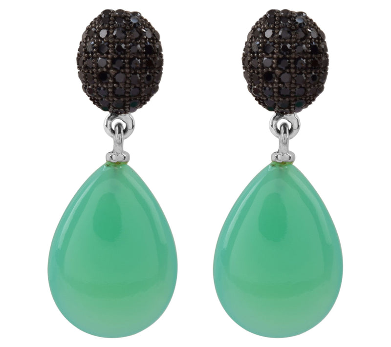 Affinity Gems Multi-Gemstone Drop Earrings, Sterling Silver — View 4