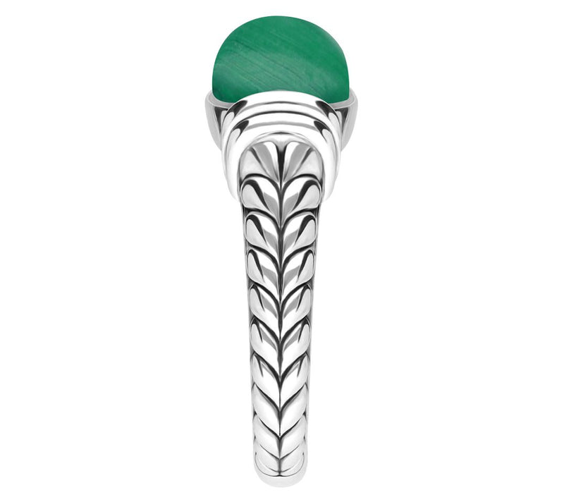 Tiffany Kay Studio Sterling Silver M alachite Rng — View 3
