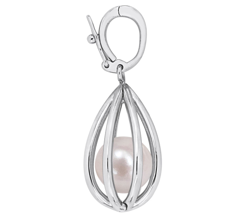 Affinity Cultured Pearl Charm Bracelet, Sterling Silver — View 4