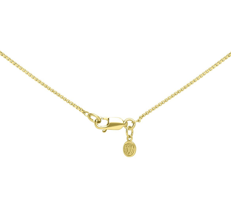 Goddaughters 14K Gold Clad Diamond Angel Eye Ne cklace — View 5