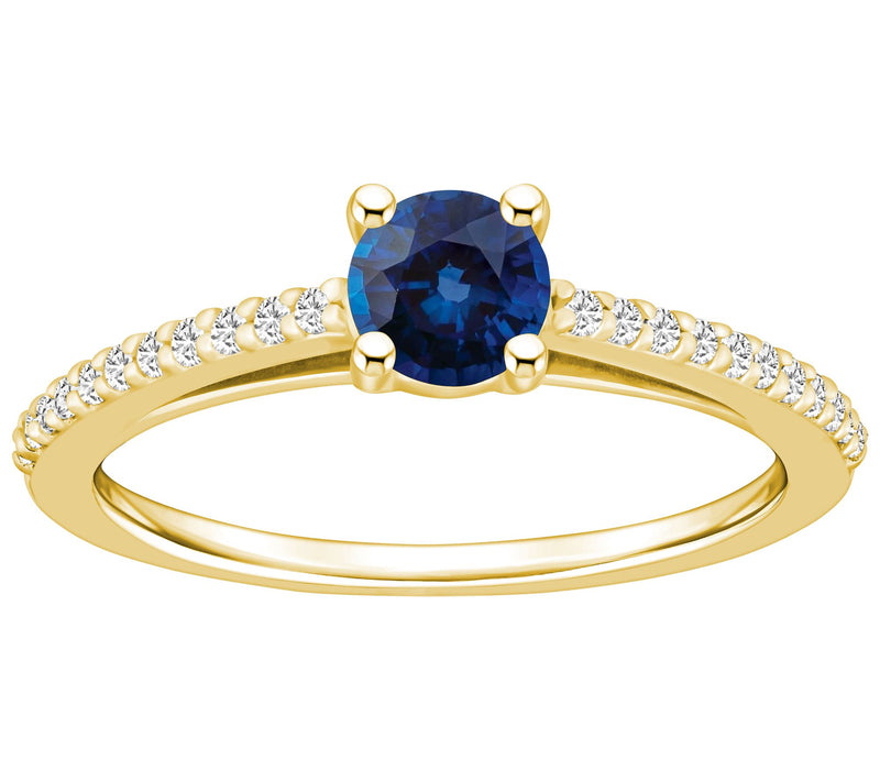 Affinity Gems Precious Gemstone & Diamond Ring, 14K Gold — View 12