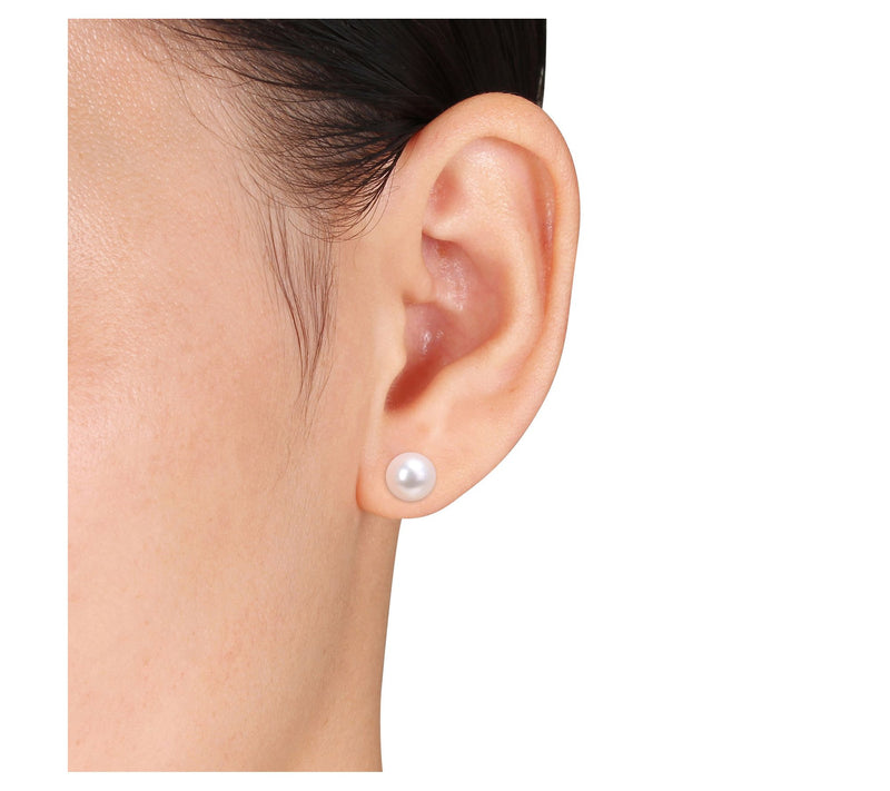 Affinity Cultured Pearl Earring, Necklace & Braelet, Sterling — View 5