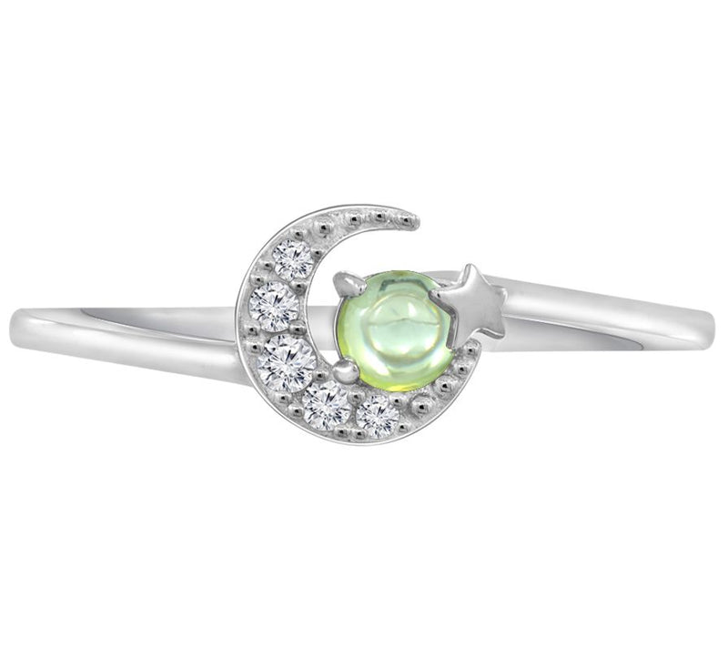 J'admire Sterling Silver Birth Month Galaxy Ring — View 20