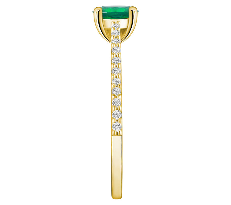 Affinity Gems Precious Gemstone & Diamond R ing, 14K Gold — View 9