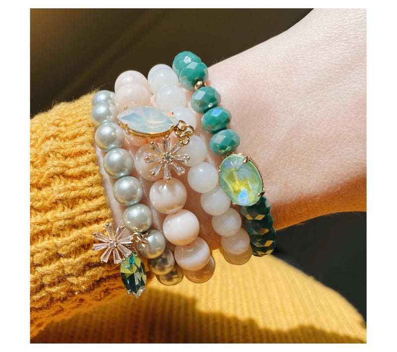 Violet & Brooks Flora Stretch Bracelet — View 10