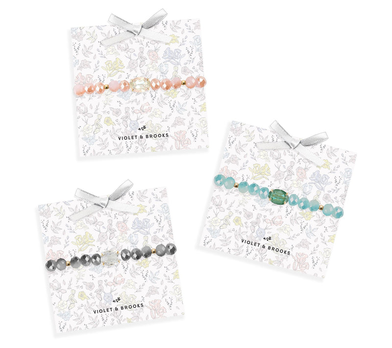 Violet & Brooks Flora Stretch Bracelet — View 8
