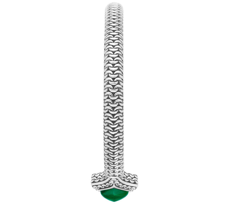Tiffany Kay Studio Sterling Silver Malachite Cuff — View 2