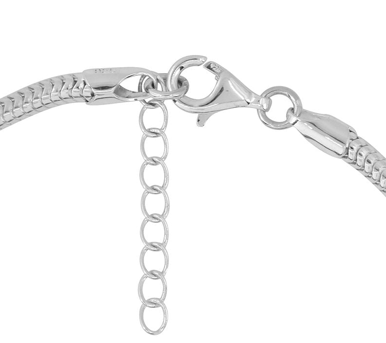 Sterling Silver Multi-Color Grommet Bracelet — View 6