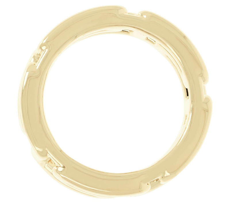 BellaOro Greek Design Band Ring, 14K  Over Resi — View 5