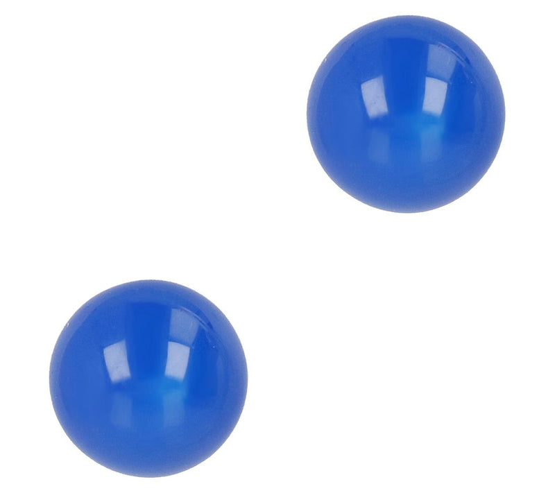 UltraFine Silver 8mm Gemstone Ball Stud Earring — View 5