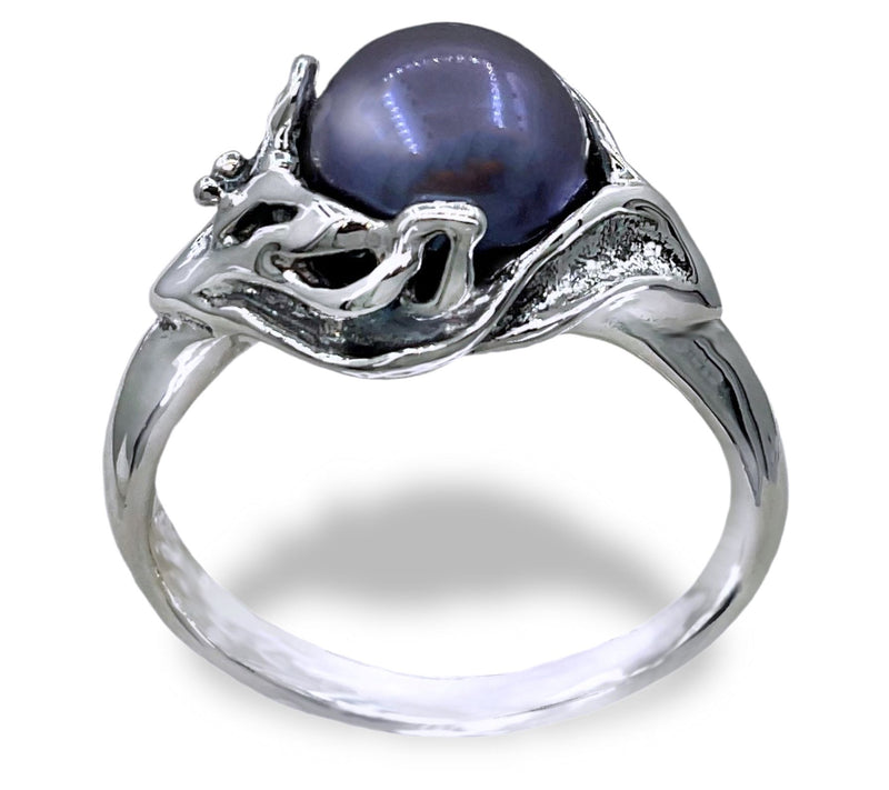 Hagit Sterling Silver "Mermaid" Cultured Pearling — View 5