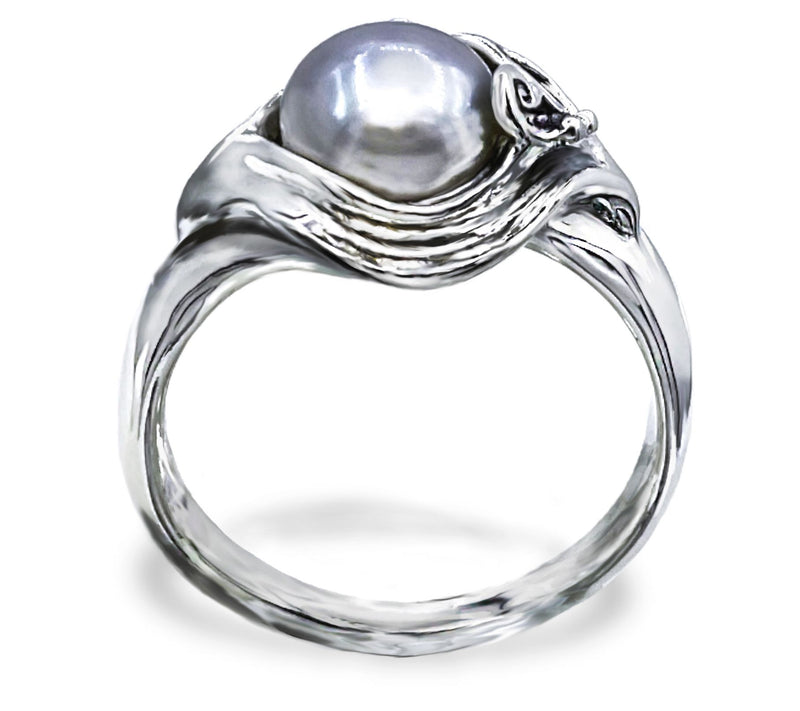 Hagit Sterling Silver "Mermaid" Cultured Pearling — View 8