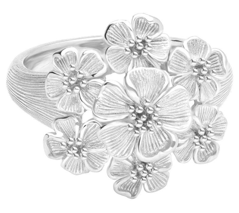 Ariva Sterling Silver Bouquet Ring — Main view