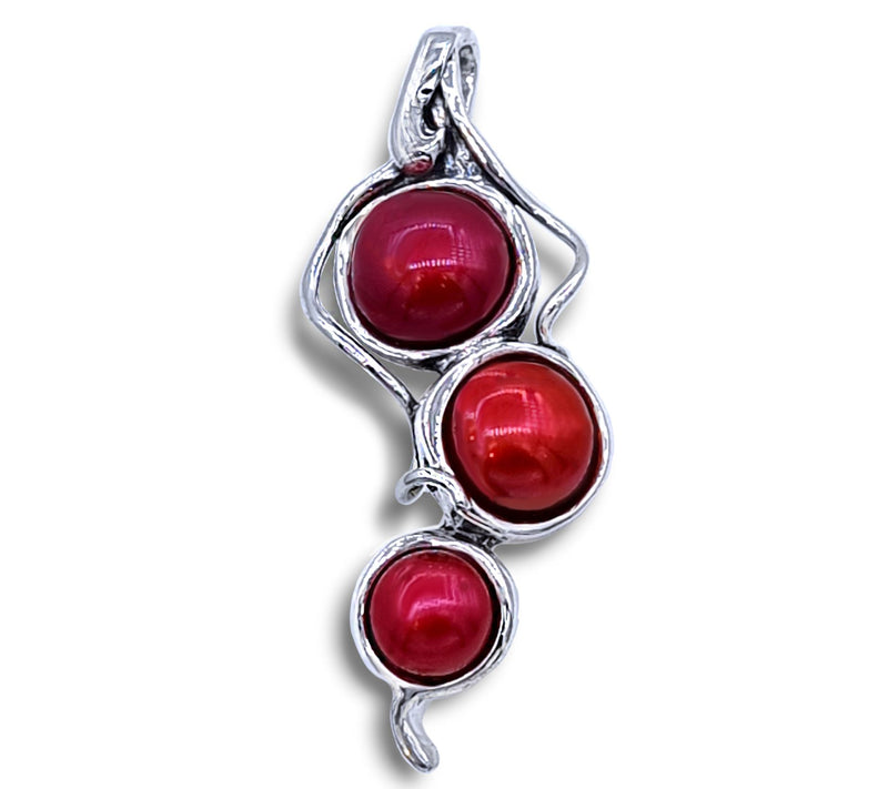 Hagit Sterling Silver Cultured Pearl Pod DesignPendant — Main view