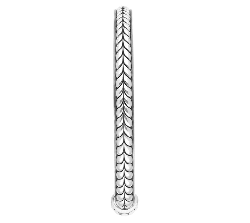 Tiffany Kay Studio Sterling Silver Herringbone Onyx Cuff — View 2